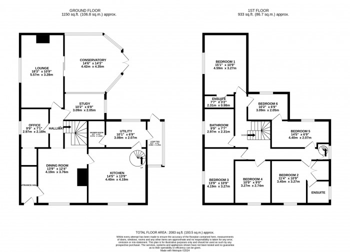 Floorplan for Linwood Road, Martin, Lincoln