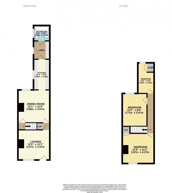 Floorplan for Alexandra Road, Ashby