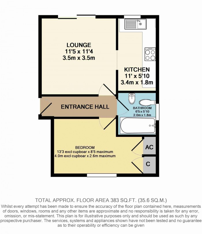 Floorplan for Anderby Close, Lincoln