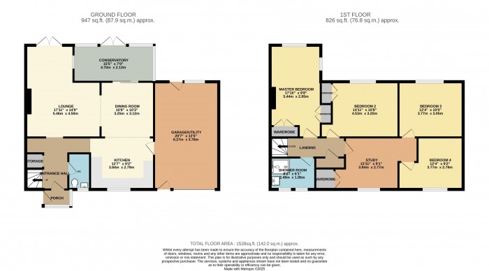 Floorplan for Rostrop Road, Nocton, Lincoln