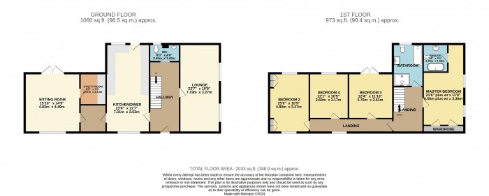 Floorplan for Market Rasen Road, Dunholme, Lincoln