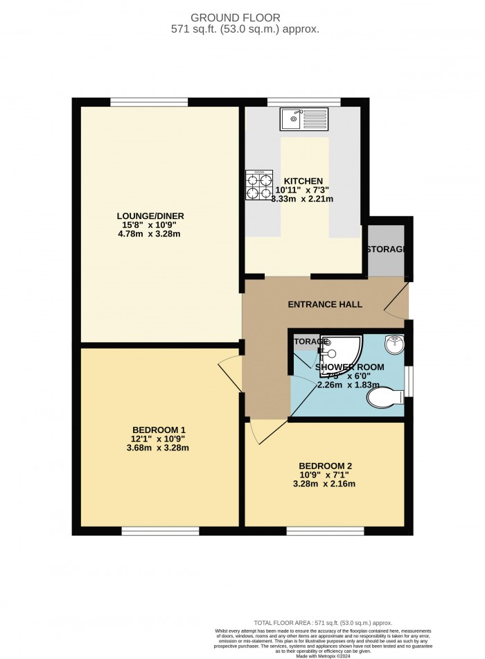 Floorplan for Woodfield Avenue, Lincoln