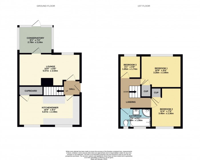 Floorplan for Windsor Way, Broughton