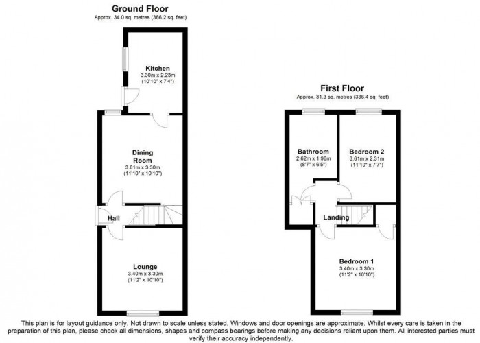 Floorplan for Ashfield Street, Monks Road, Lincoln