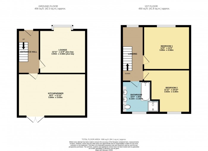 Floorplan for St. Catherines Terrace, Lincoln