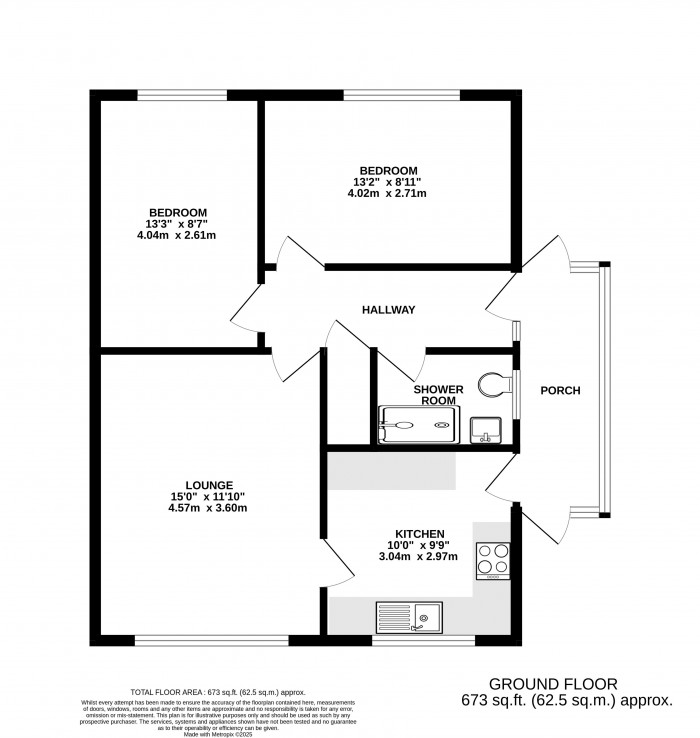 Floorplan for St. Marks Avenue, Cherry Willingham, Lincoln