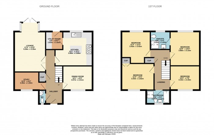 Floorplan for Mulberry Gardens, Scunthorpe