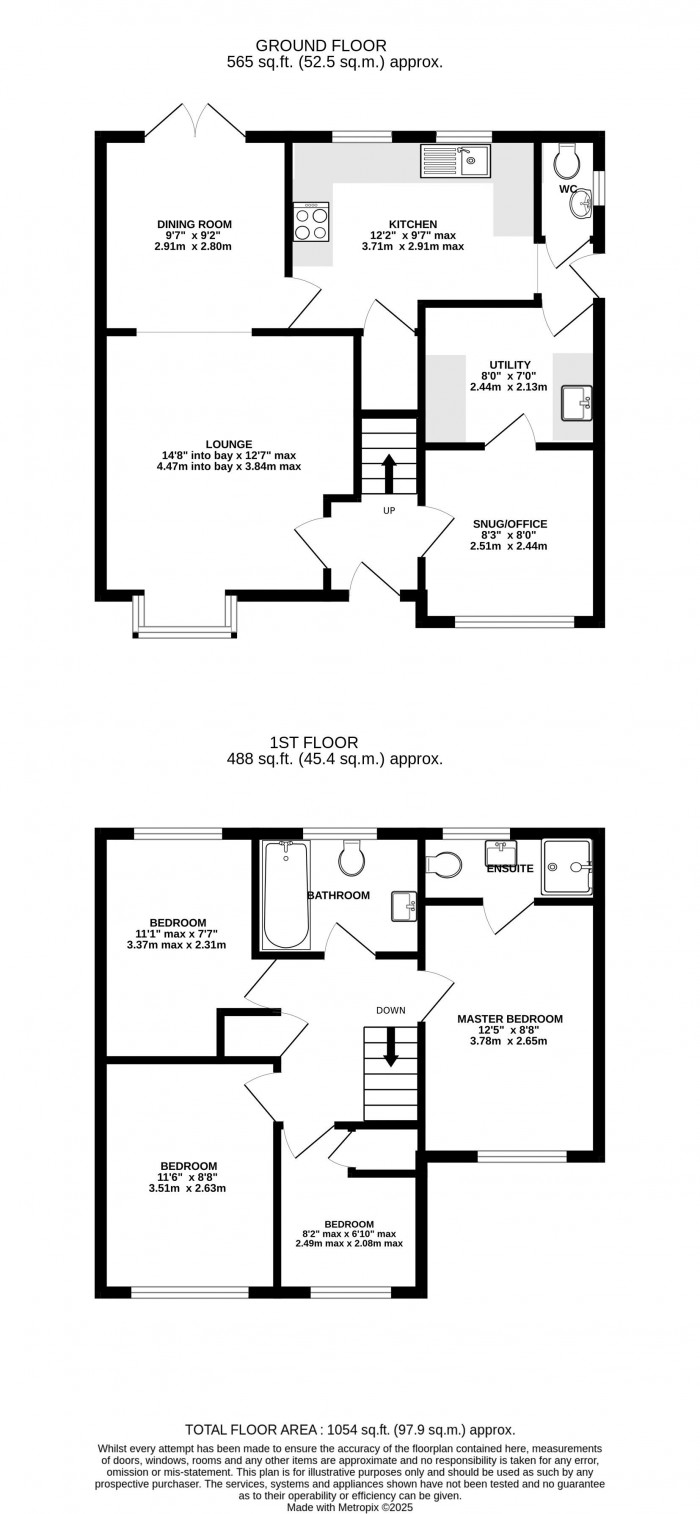 Floorplan for Millbeck Drive, Nettleham Fields, Lincoln