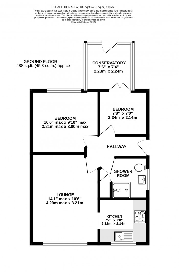 Floorplan for Woburn Avenue, Lincoln