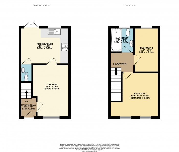 Floorplan for Coach Mews, Waddington, Lincoln