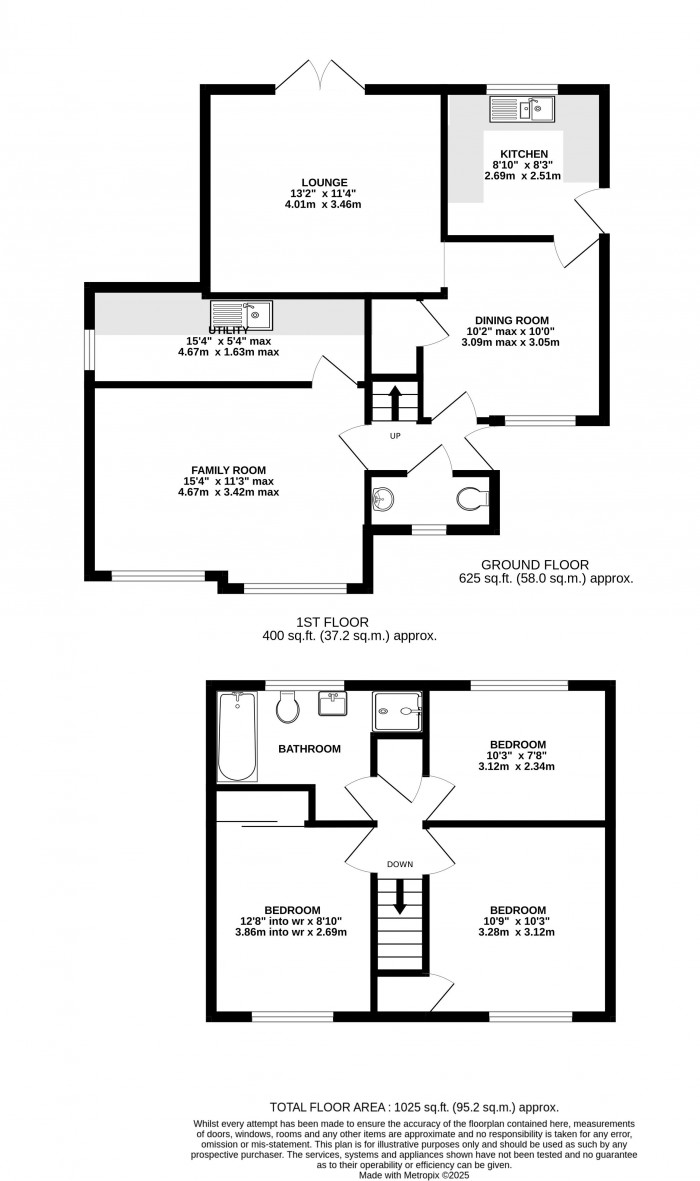 Floorplan for The Pastures, Welton, Lincoln