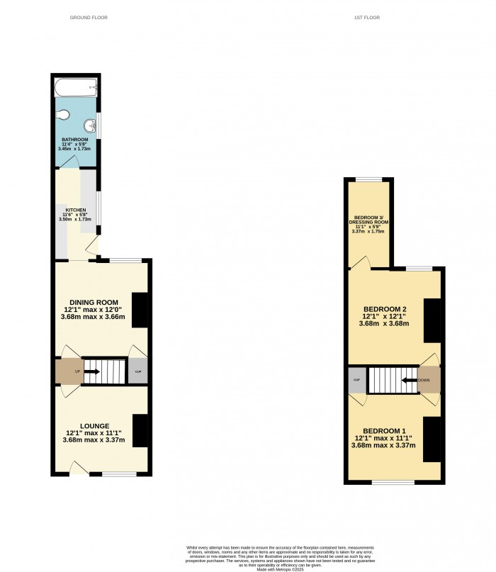 Floorplan for North Parade, Ashby