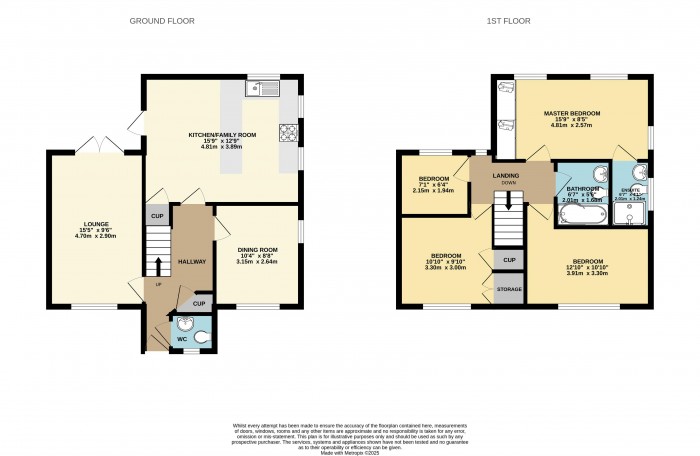 Floorplan for Garganey Walk, Scunthorpe