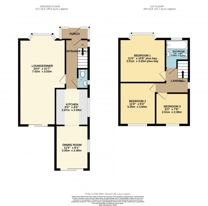 Floorplan for Rufford Green, Off Boultham Park Road, Lincoln