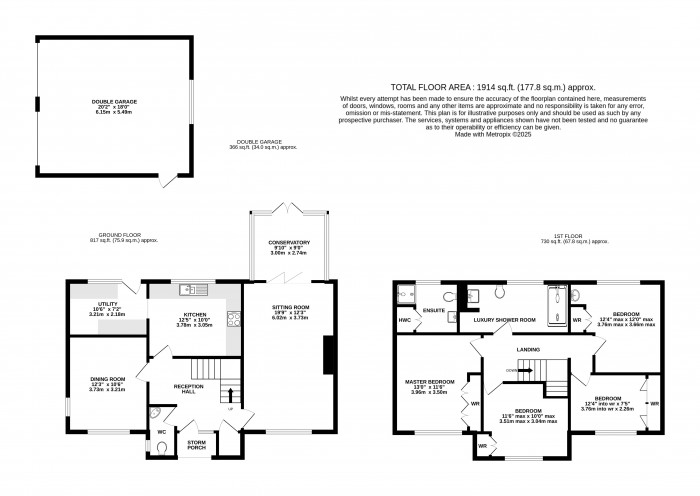 Floorplan for Manor Court, Nocton, Lincoln