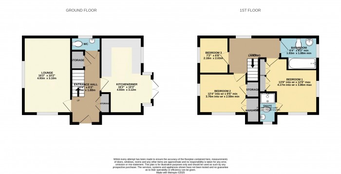 Floorplan for Tacitus Way, North Hykeham, Lincoln