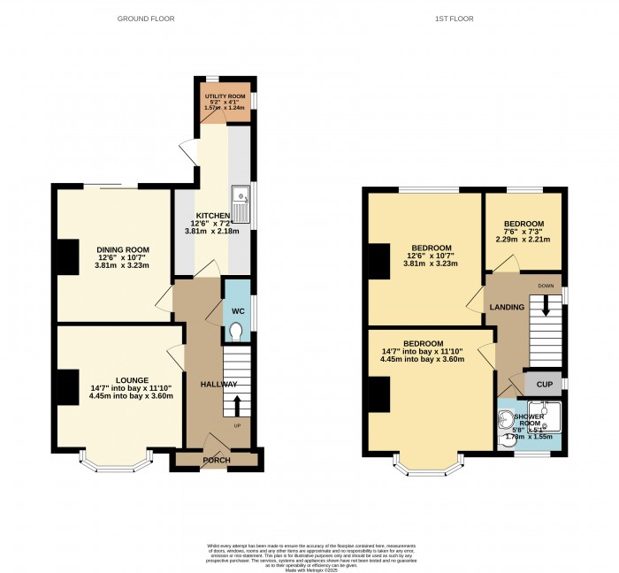 Floorplan for Woodland View, Scunthorpe