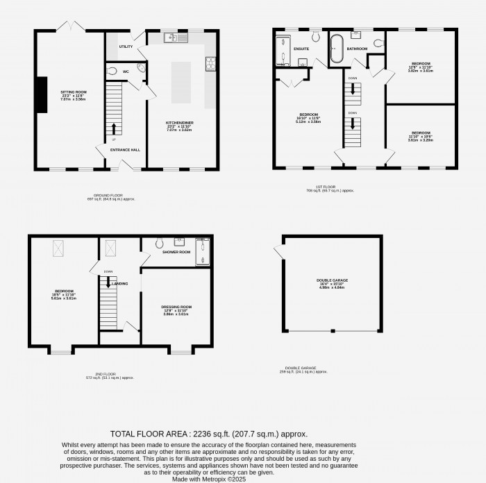 Floorplan for Macphail Crescent, Saxilby, Lincoln