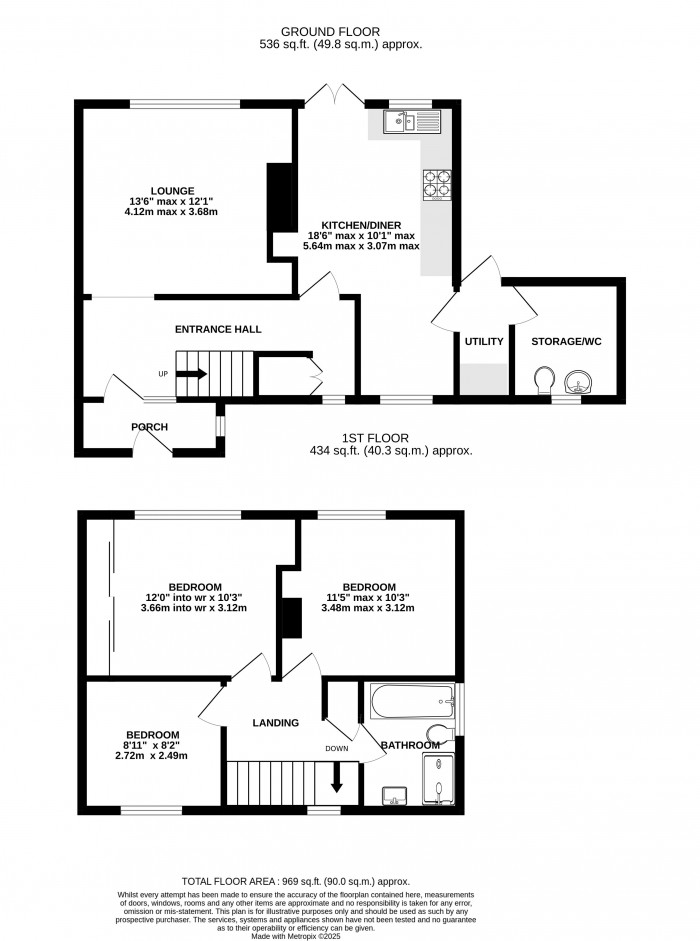 Floorplan for Uffington Avenue, Lincoln