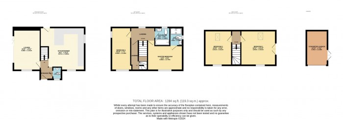 Floorplan for Capito Drive, North Hykeham, Lincoln