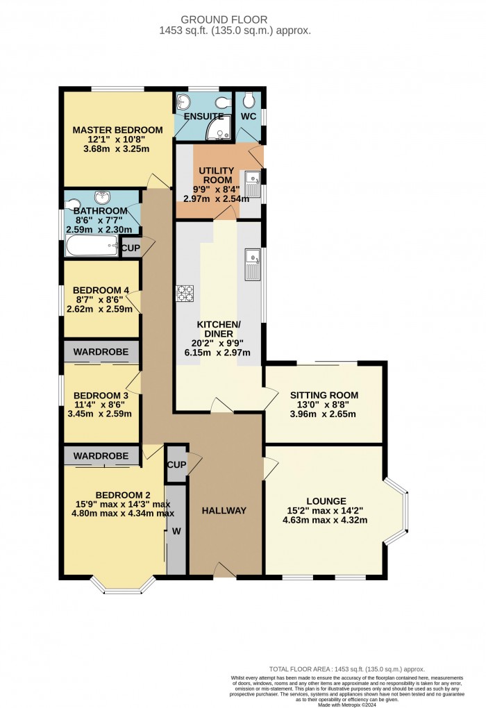 Floorplan for Low Garth, Yaddlethorpe