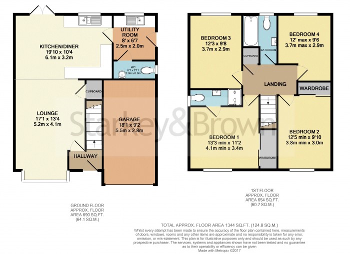 Floorplan for Plot 9, Humber View, Barton-Upon-Humber