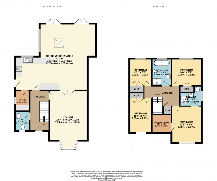 Floorplan for The Rookery, Scotter